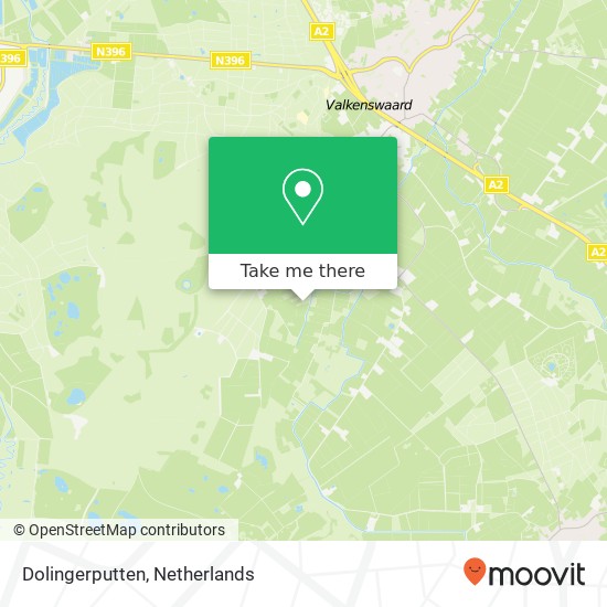 Dolingerputten map