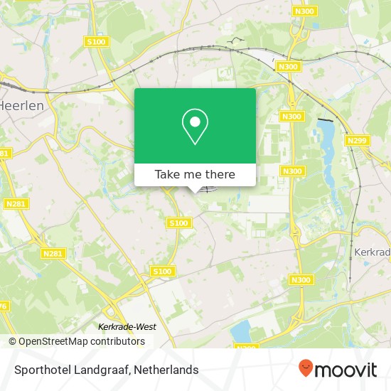 Sporthotel Landgraaf map