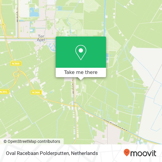 Oval Racebaan Polderputten map