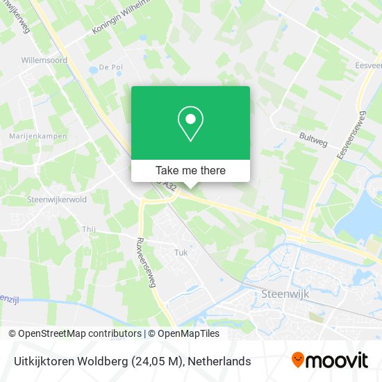 Uitkijktoren Woldberg (24,05 M) map