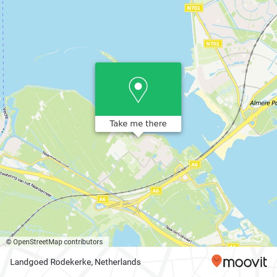 Landgoed Rodekerke map