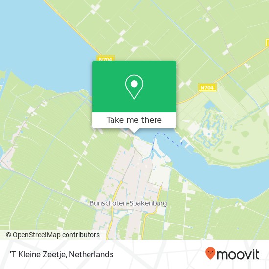 'T Kleine Zeetje map