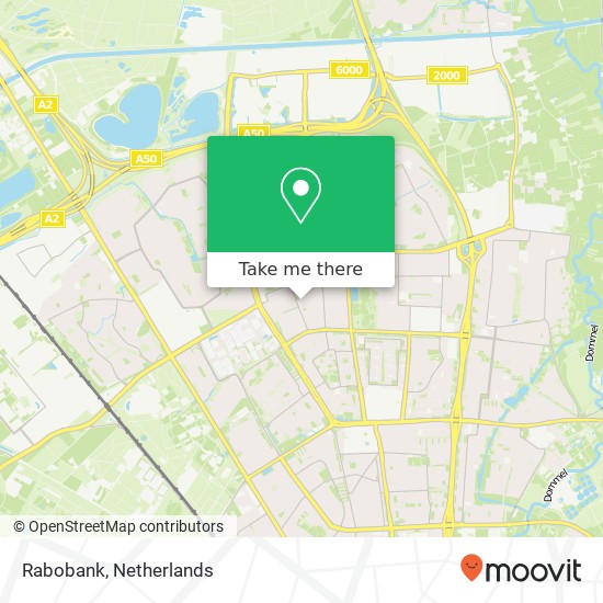 Rabobank map