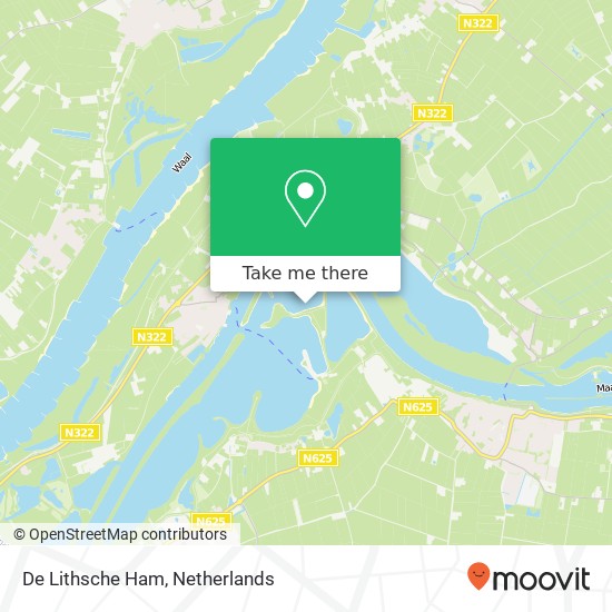De Lithsche Ham map