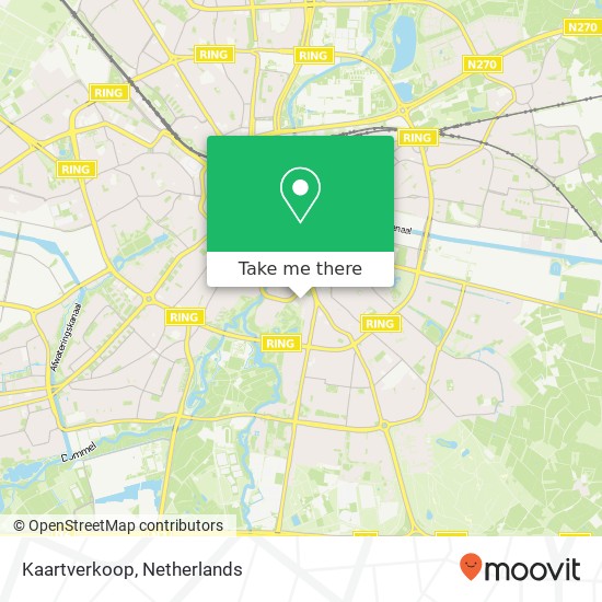 Kaartverkoop map