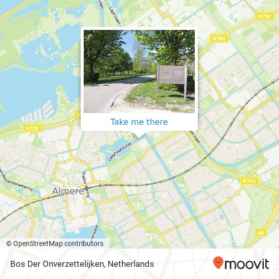 Bos Der Onverzettelijken map