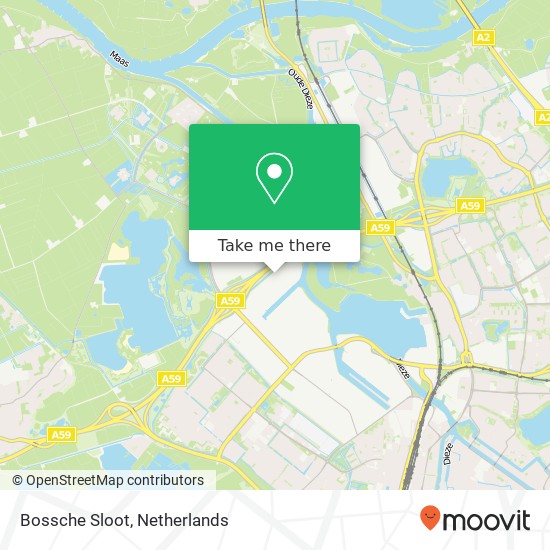 Bossche Sloot map