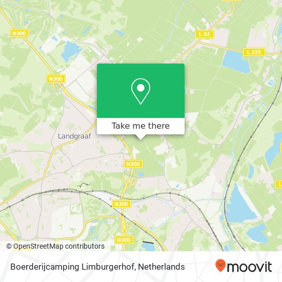 Boerderijcamping Limburgerhof map