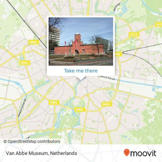 Van Abbe Museum map