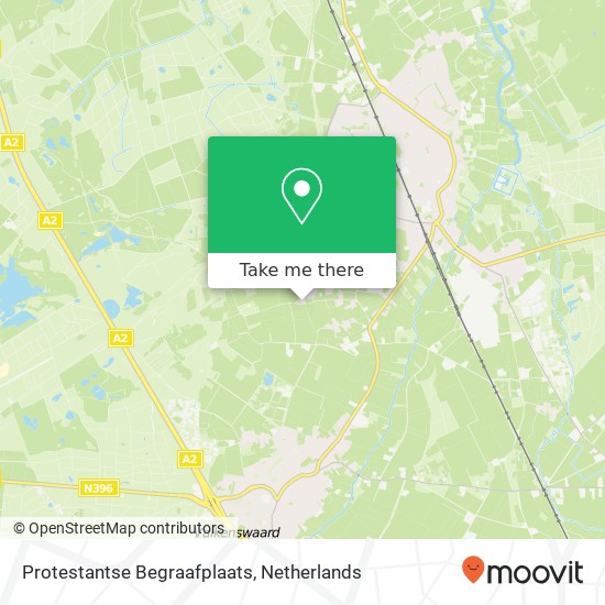 Protestantse Begraafplaats map