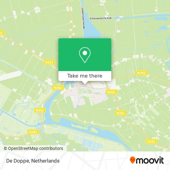 De Doppe map