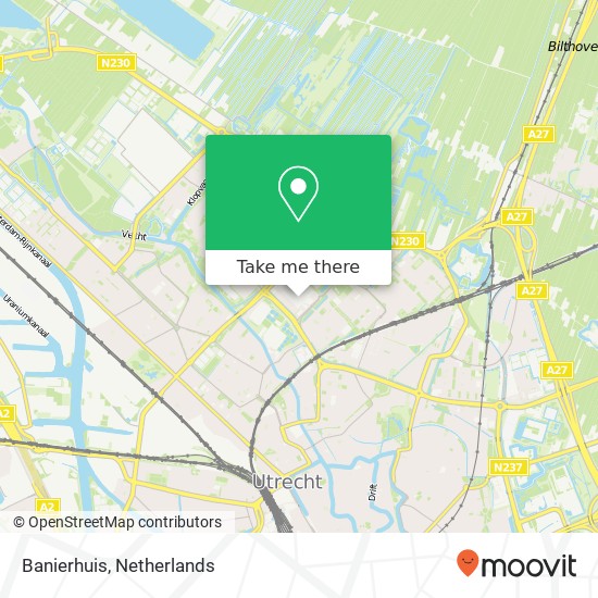 Banierhuis map