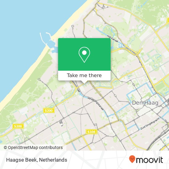 Haagse Beek map