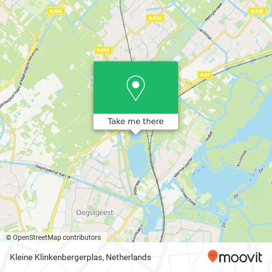 Kleine Klinkenbergerplas map