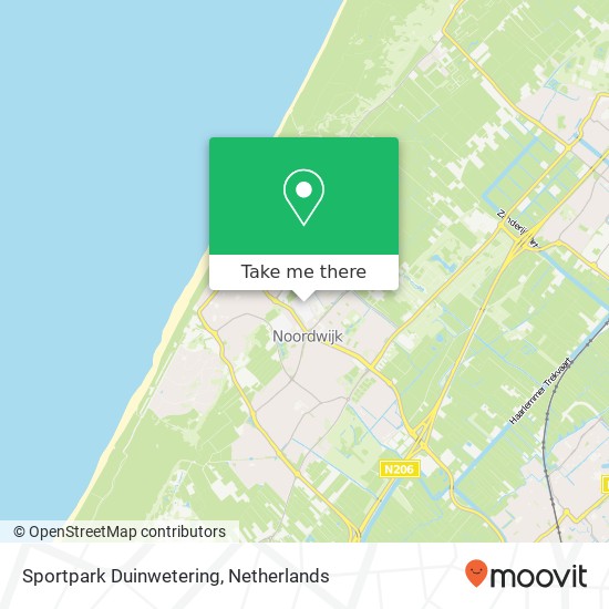 Sportpark Duinwetering Karte