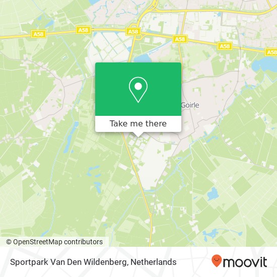 Sportpark Van Den Wildenberg map