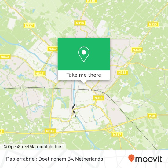 Papierfabriek Doetinchem Bv map