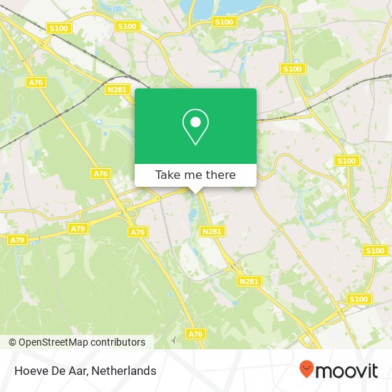 Hoeve De Aar map