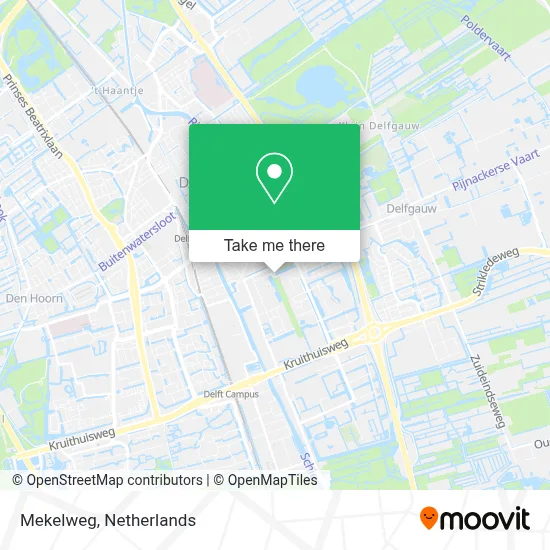 Mekelweg map