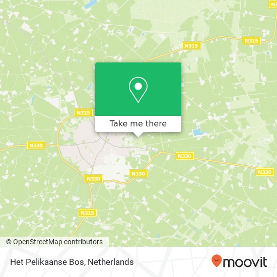 Het Pelikaanse Bos map