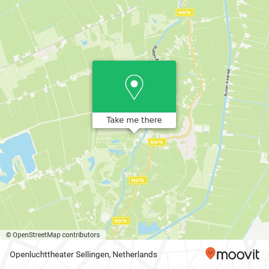 Openluchttheater Sellingen map