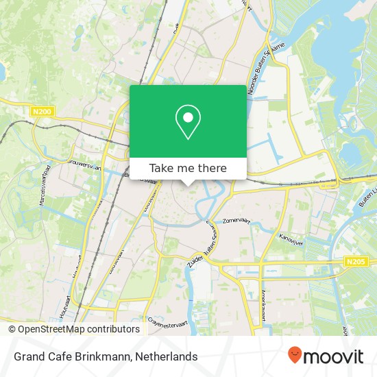 Grand Cafe Brinkmann map