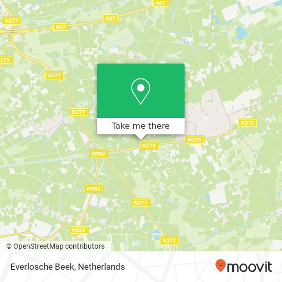 Everlosche Beek map