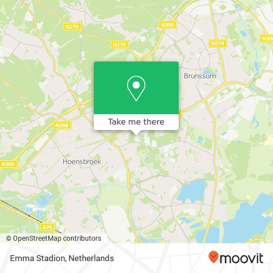 Emma Stadion map