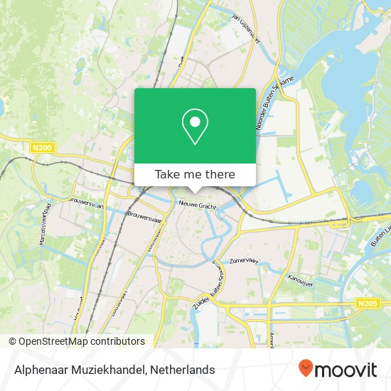 Alphenaar Muziekhandel map