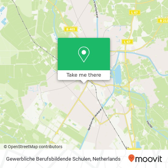Gewerbliche Berufsbildende Schulen map