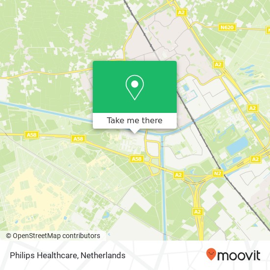 Philips Healthcare map