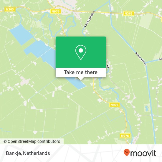 Bankje map