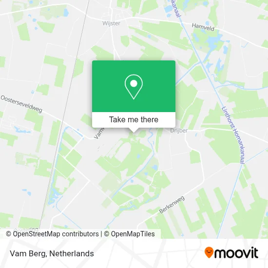 Vam Berg map
