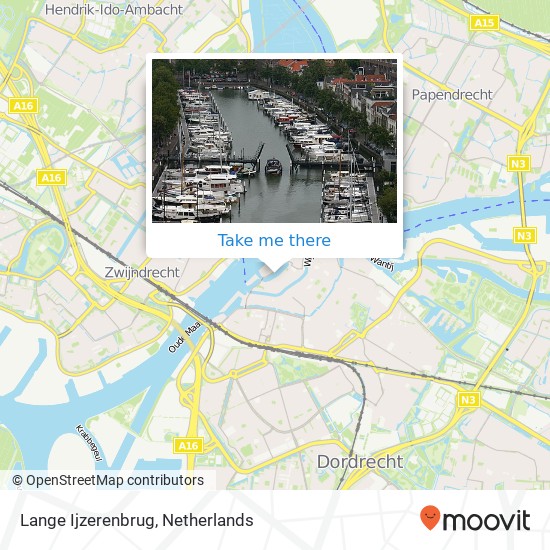 Lange Ijzerenbrug map