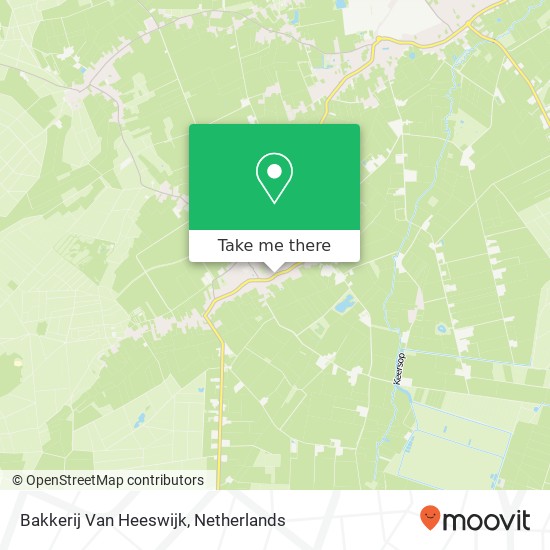 Bakkerij Van Heeswijk Karte