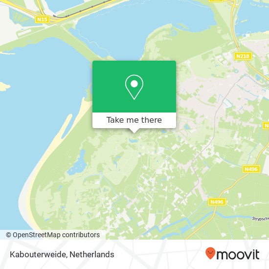 Kabouterweide map