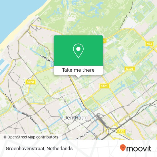 Groenhovenstraat map