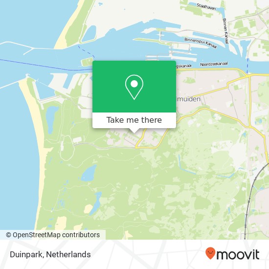 Duinpark map