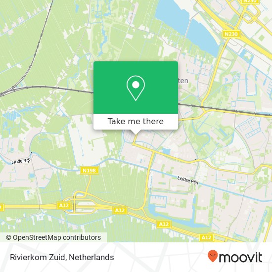 Rivierkom Zuid map