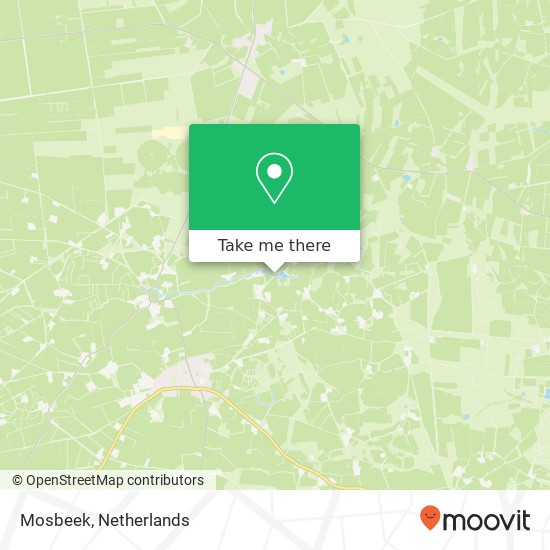 Mosbeek map