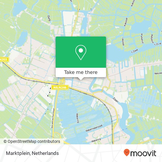 Marktplein map