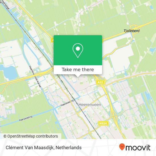 Clément Van Maasdijk map