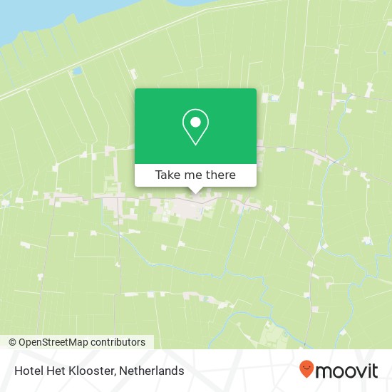 Hotel Het Klooster map