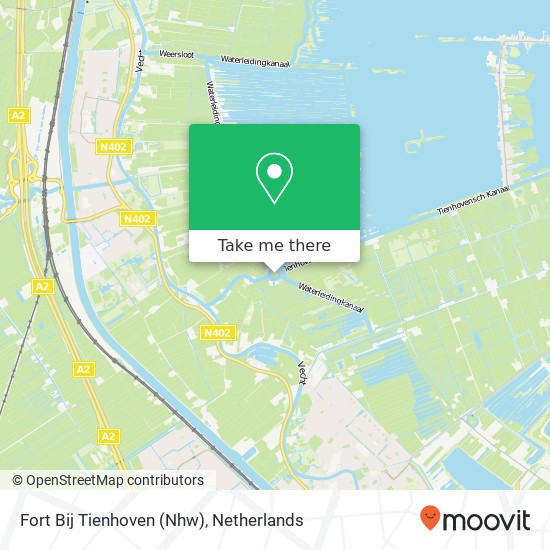 Fort Bij Tienhoven (Nhw) map