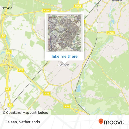 Geleen map