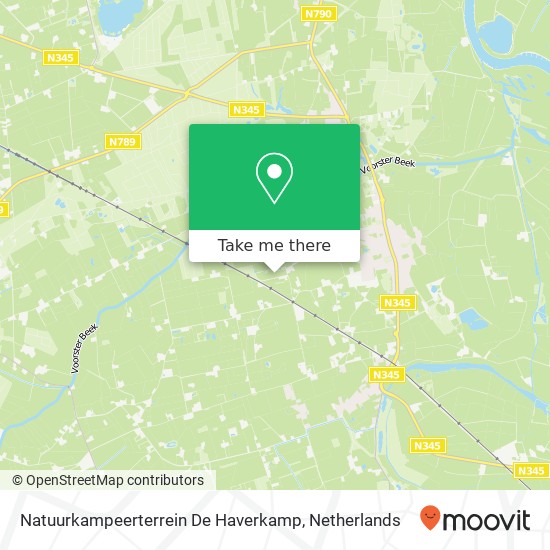 Natuurkampeerterrein De Haverkamp map