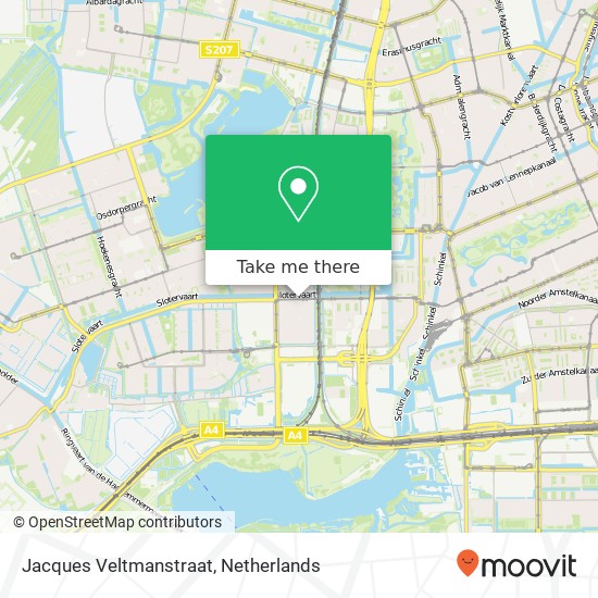 Jacques Veltmanstraat map