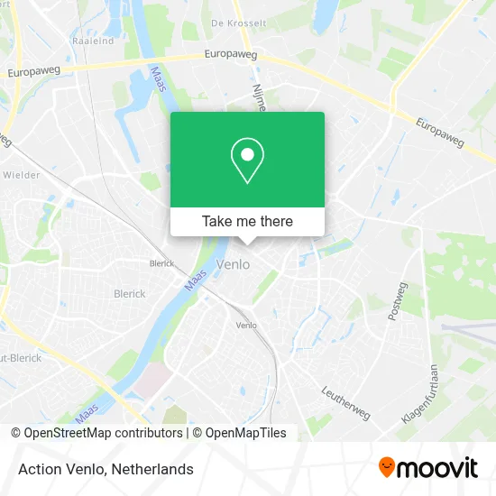 Action Venlo map