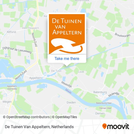 De Tuinen Van Appeltern map