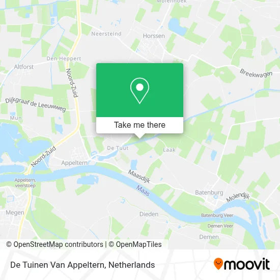 De Tuinen Van Appeltern map